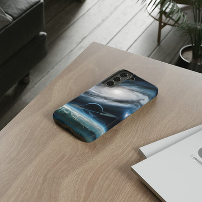 Outer Space viewing of a Planet - Smartphone Tough Cases