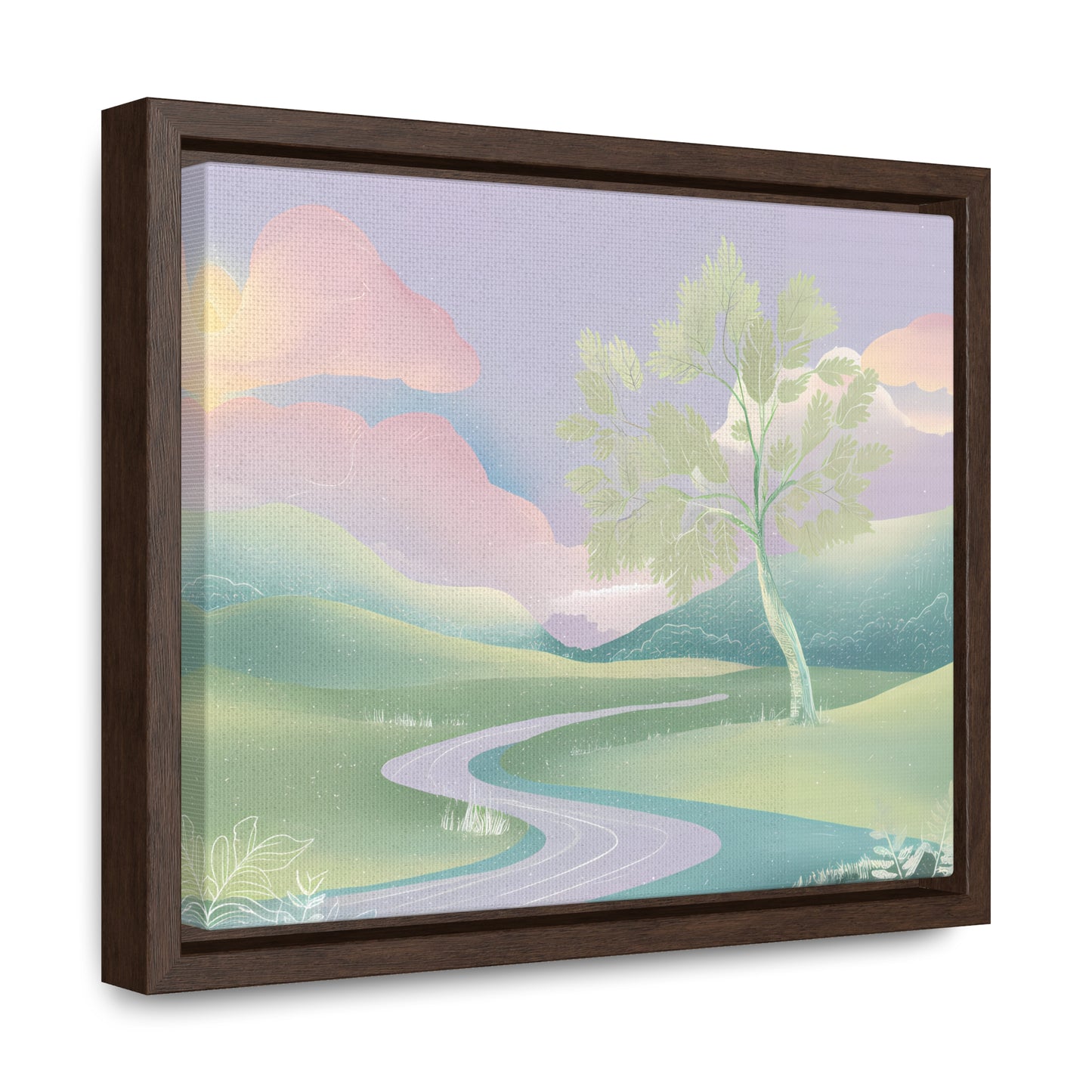 Whispers of Dawn - Gallery Canvas Wraps, Horizontal Frame