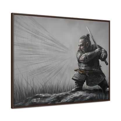 Defender of the Grey Plains - Gallery Canvas Wraps, Horizontal Frame