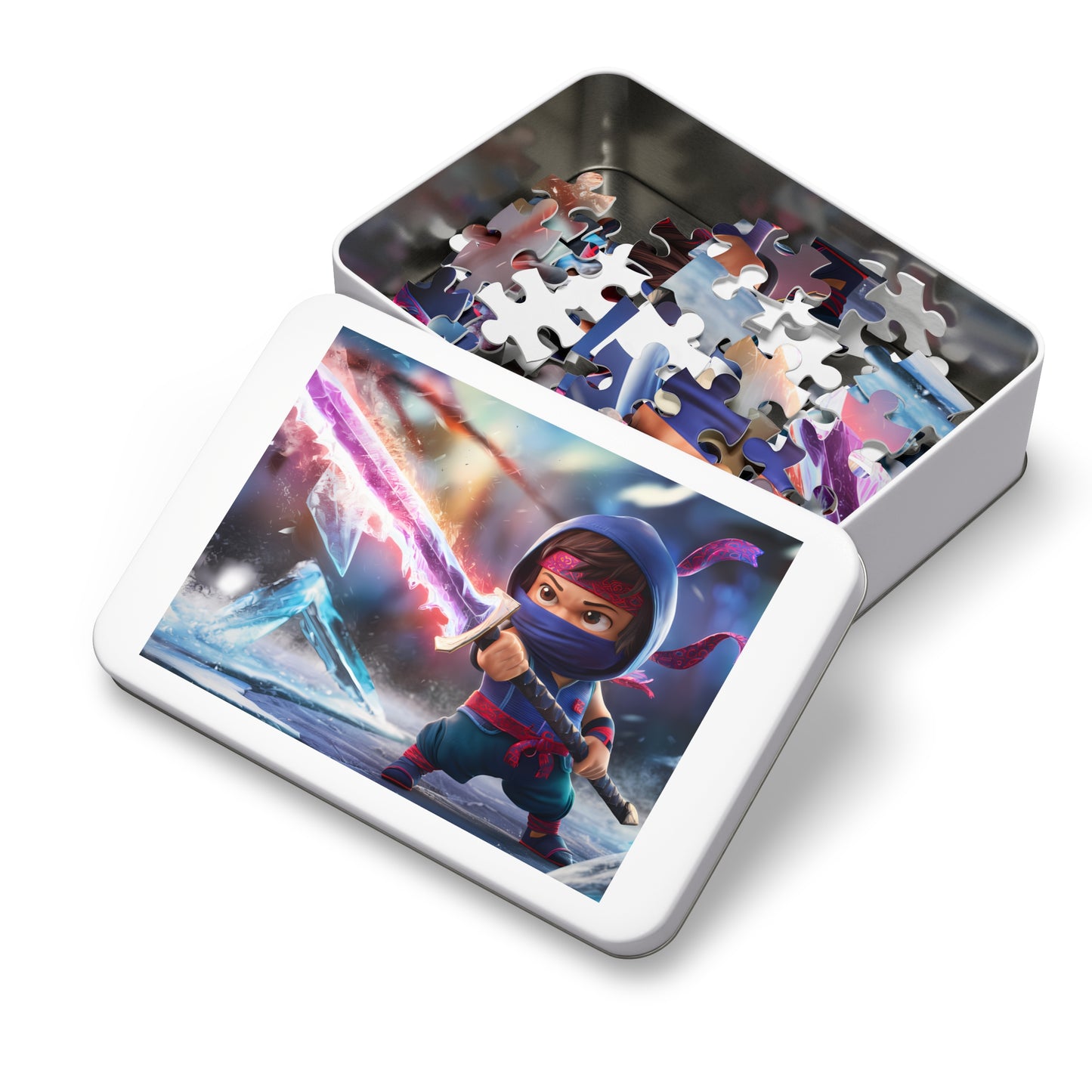Blade of the Frozen Flame - Jigsaw Puzzle (30, 110, 252, 500,1000-Piece)