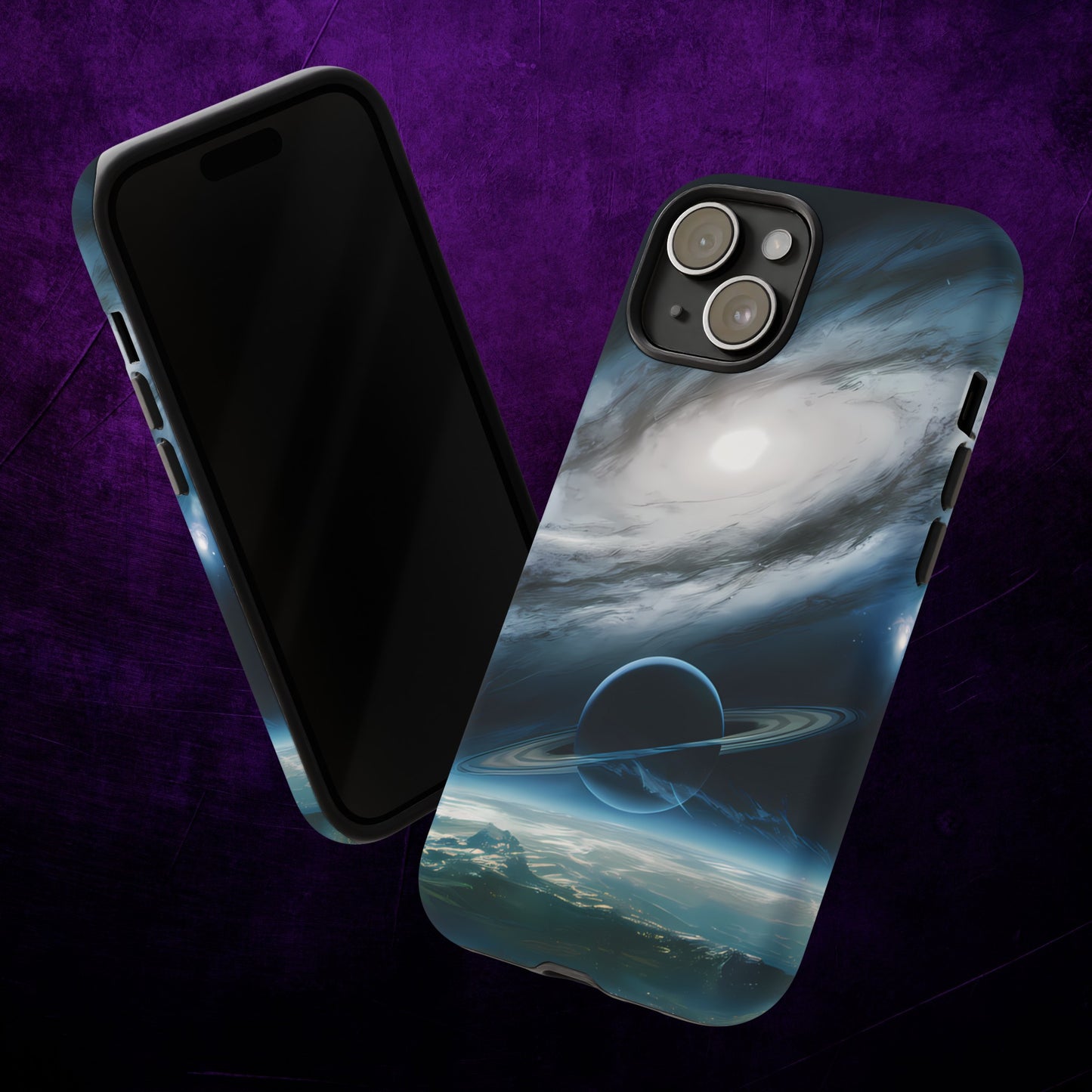 Outer Space viewing of a Planet - Smartphone Tough Cases