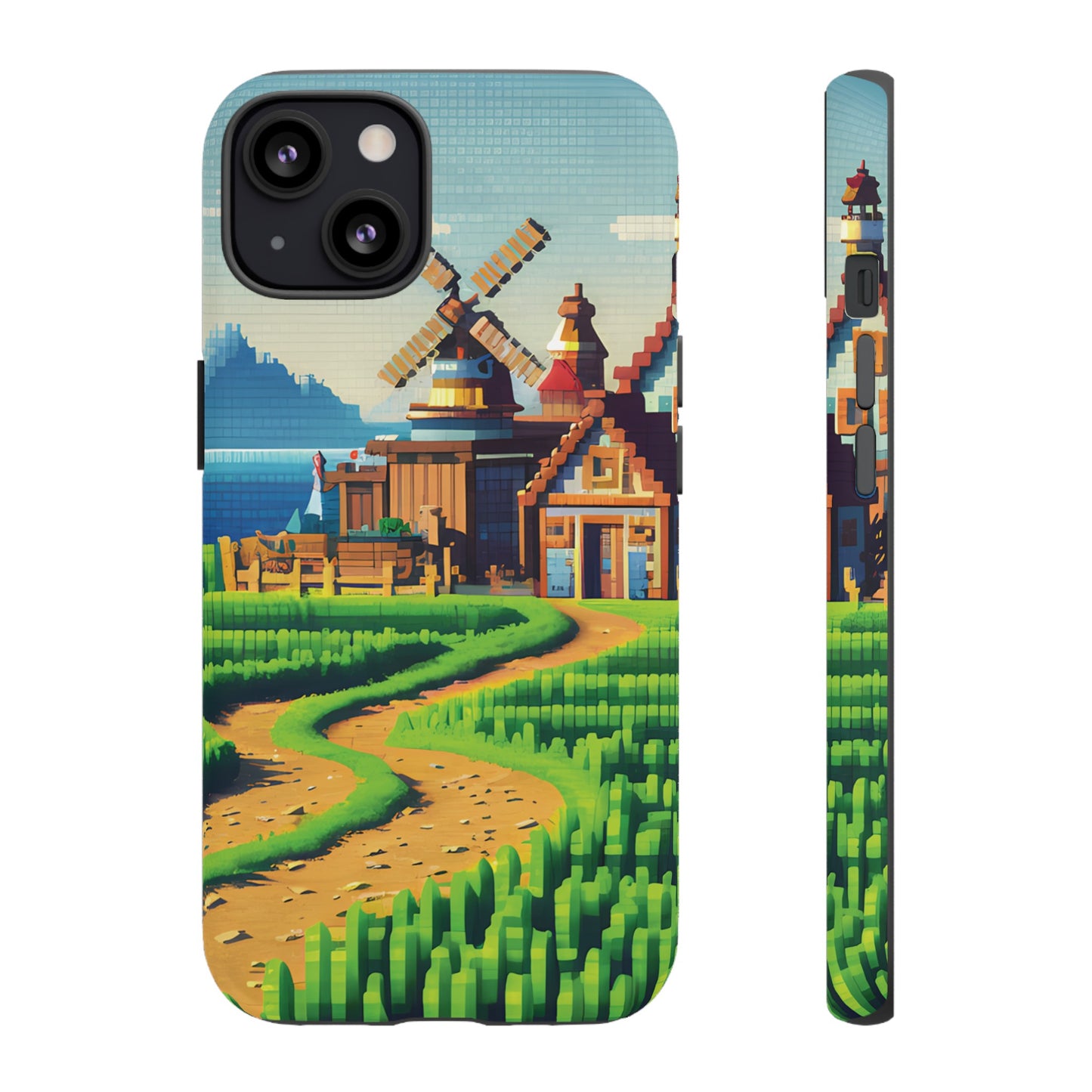 Pixel farming Village - Smartphone Tough Cases