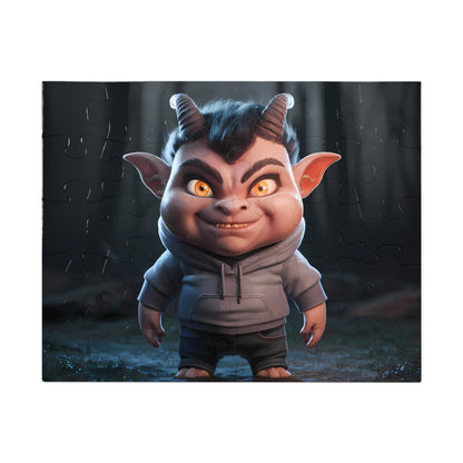 The Mischievous Forest Goblin - Jigsaw Puzzle (30, 110, 252, 500,1000-Piece)
