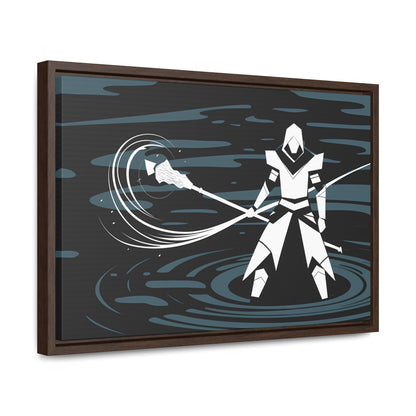 "Guardian of the Abyss" - Gallery Canvas Wraps, Horizontal Frame