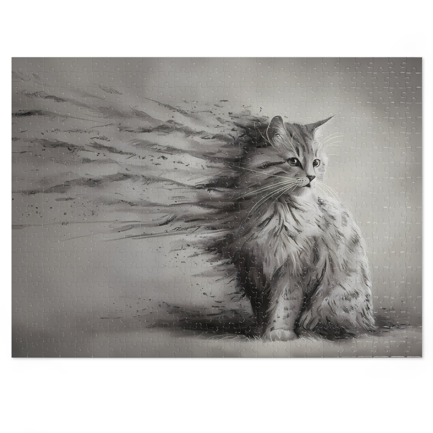 Fading Whiskers - Jigsaw Puzzle (30, 110, 252, 500,1000-Piece)