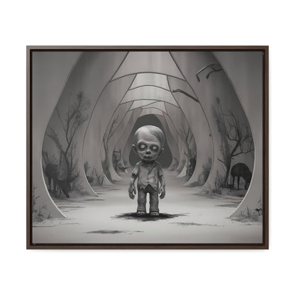 "Echoes of the Forgotten" - Gallery Canvas Wraps, Horizontal Frame
