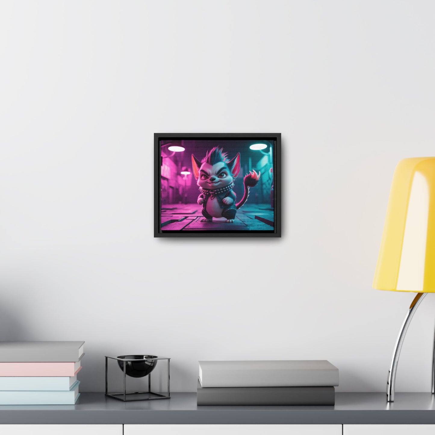 Punk Alley Prowler - Gallery Canvas Wraps, Horizontal Frame