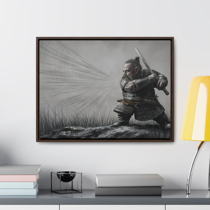 Defender of the Grey Plains - Gallery Canvas Wraps, Horizontal Frame