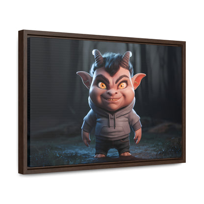 "Forest Mischief" - Gallery Canvas Wraps, Horizontal Frame