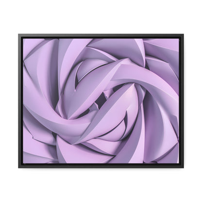 Spiral Petals - Gallery Canvas Wraps, Horizontal Frame