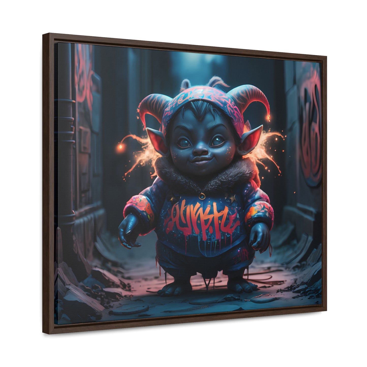 Urban Mischief - Gallery Canvas Wraps, Horizontal Frame