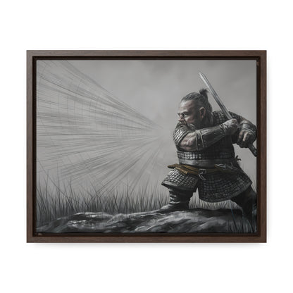 Defender of the Grey Plains - Gallery Canvas Wraps, Horizontal Frame