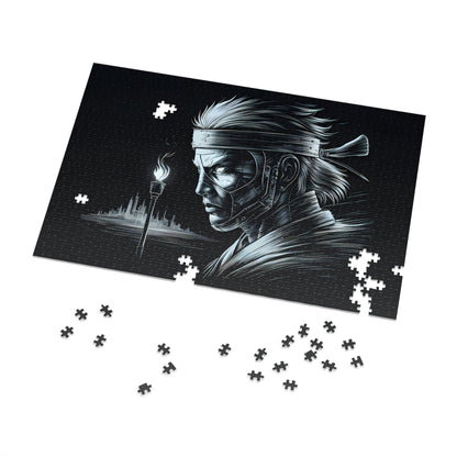Cyber Sentinel: Guardian of the Future - Jigsaw Puzzle (30, 110, 252, 500,1000-Piece)