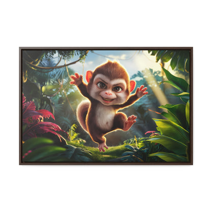 Jungle Joy - Gallery Canvas Wraps, Horizontal Frame