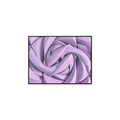 Spiral Petals - Gallery Canvas Wraps, Horizontal Frame