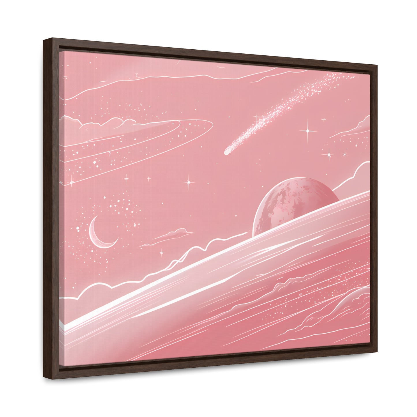 Celestial Dreamscape - Gallery Canvas Wraps, Horizontal Frame