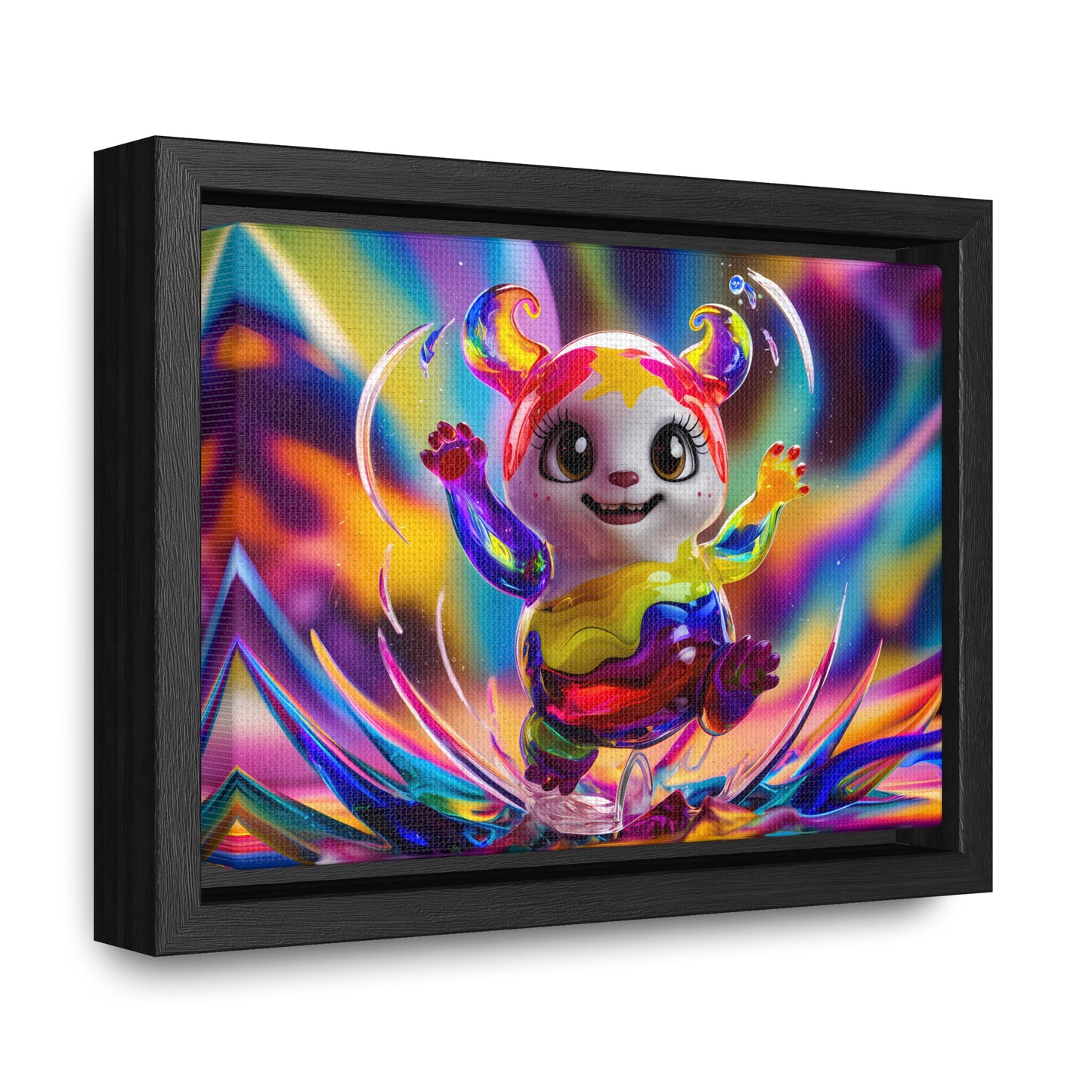 Splash of Joy - Gallery Canvas Wraps, Horizontal Frame