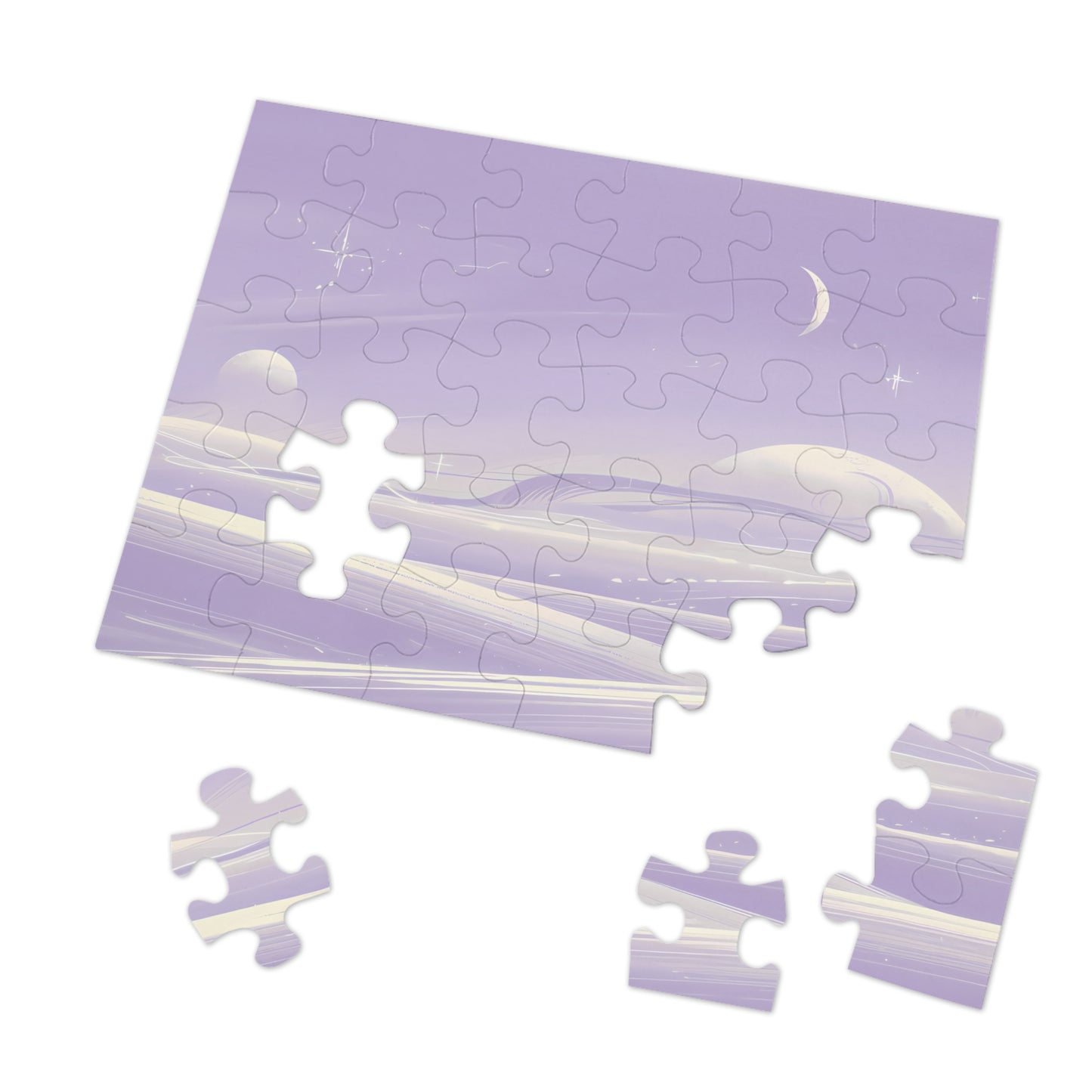 Serenity of Distant Worlds - Jigsaw Puzzle (30, 110, 252, 500,1000-Piece)