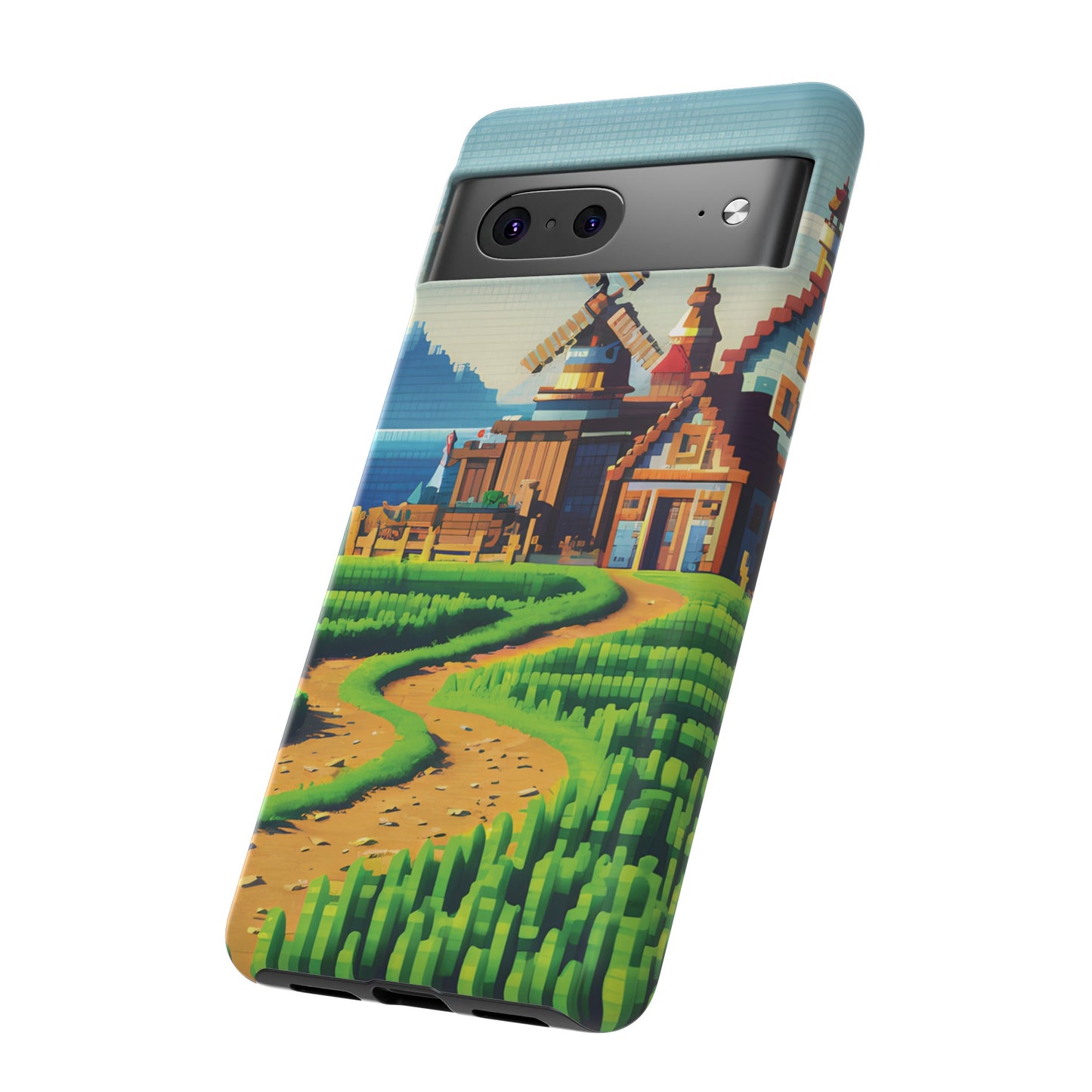 Pixel farming Village - Smartphone Tough Cases