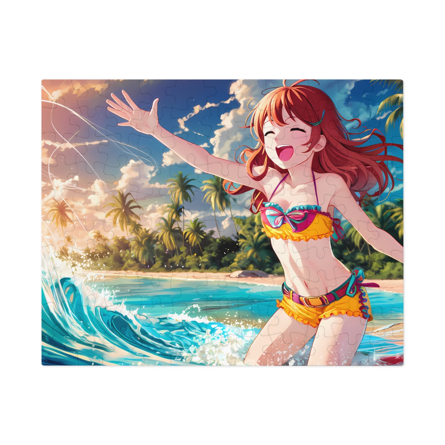 "Joyful Splash of Summer" - Jigsaw Puzzle (30, 110, 252, 500,1000-Piece)