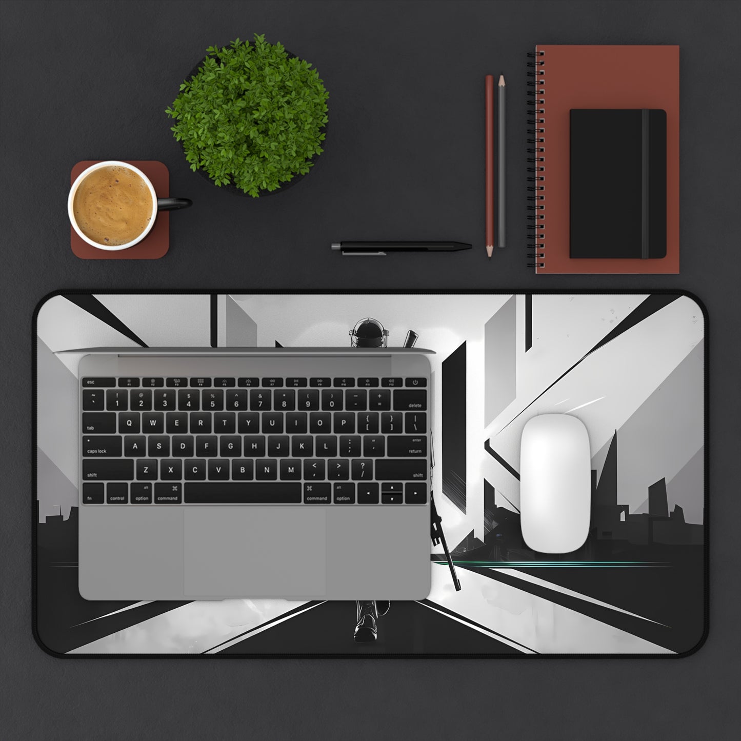 Echo of the Future - Desk Mat