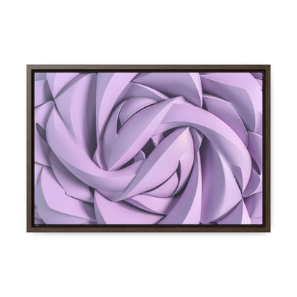 Spiral Petals - Gallery Canvas Wraps, Horizontal Frame