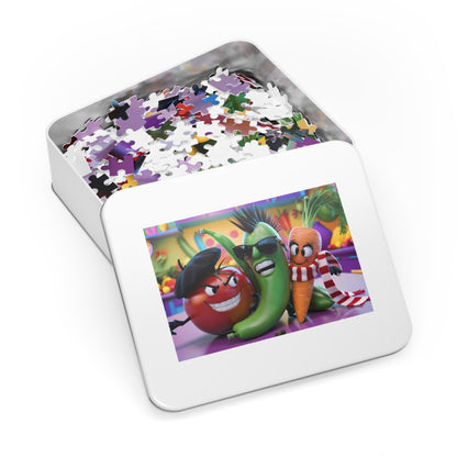 Rebel Veggies Unite! - Jigsaw Puzzle (30, 110, 252, 500,1000-Piece)