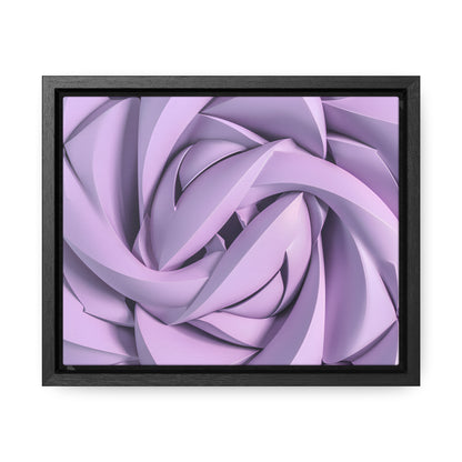 Spiral Petals - Gallery Canvas Wraps, Horizontal Frame