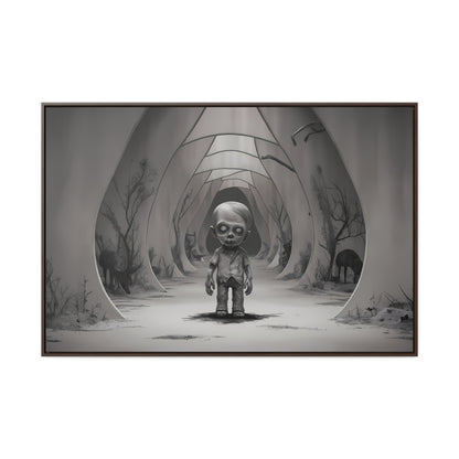 "Echoes of the Forgotten" - Gallery Canvas Wraps, Horizontal Frame