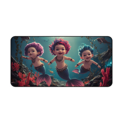 Cute Mermaids - Desk Mat