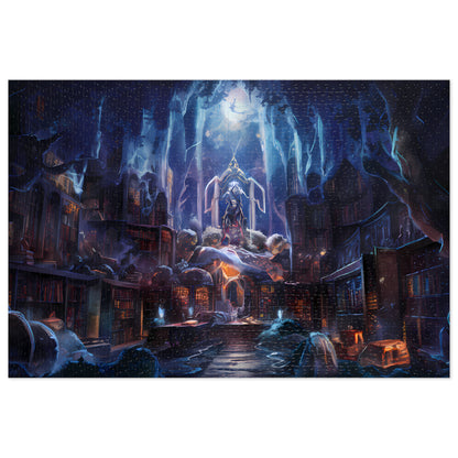 Sanctuary of Forgotten Knowledge - Jigsaw Puzzle (30, 110, 252, 500,1000-Piece)