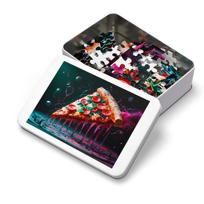 "Cosmic Pizza Slice" - Jigsaw Puzzle (30, 110, 252, 500,1000-Piece)