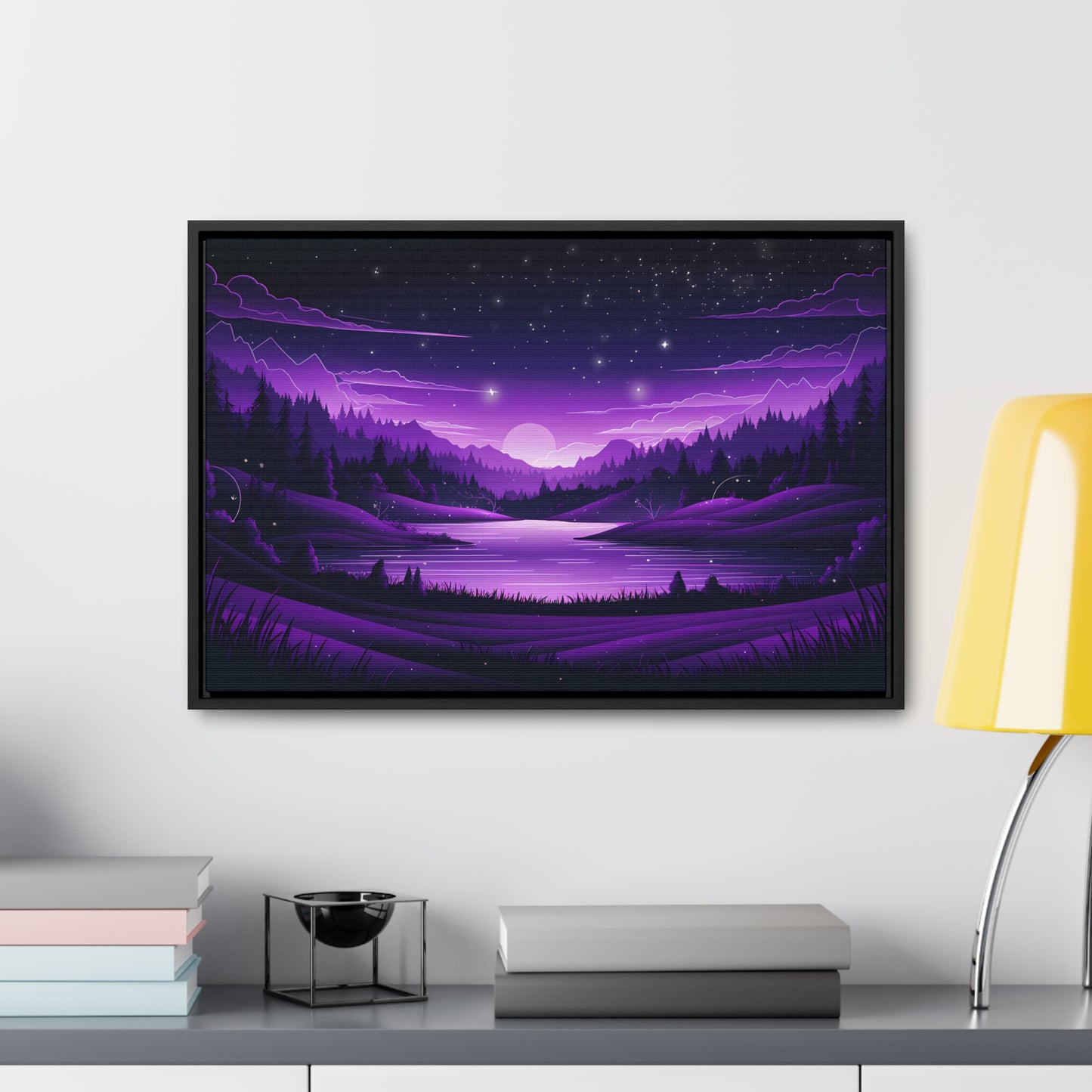 Twilight Serenity - Gallery Canvas Wraps, Horizontal Frame