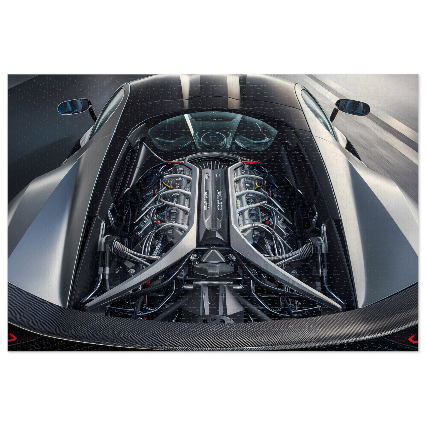 Hypercar Engine Reveal - Jigsaw Puzzle (30, 110, 252, 500,1000-Piece)
