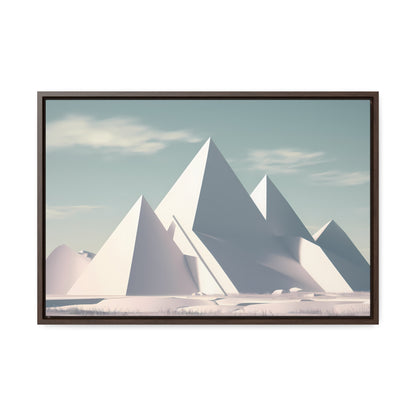 Monolith Peaks - Gallery Canvas Wraps, Horizontal Frame