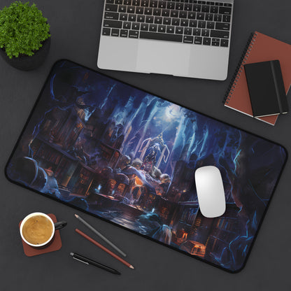 Sanctuary of the Eternal Library - Desk Mat