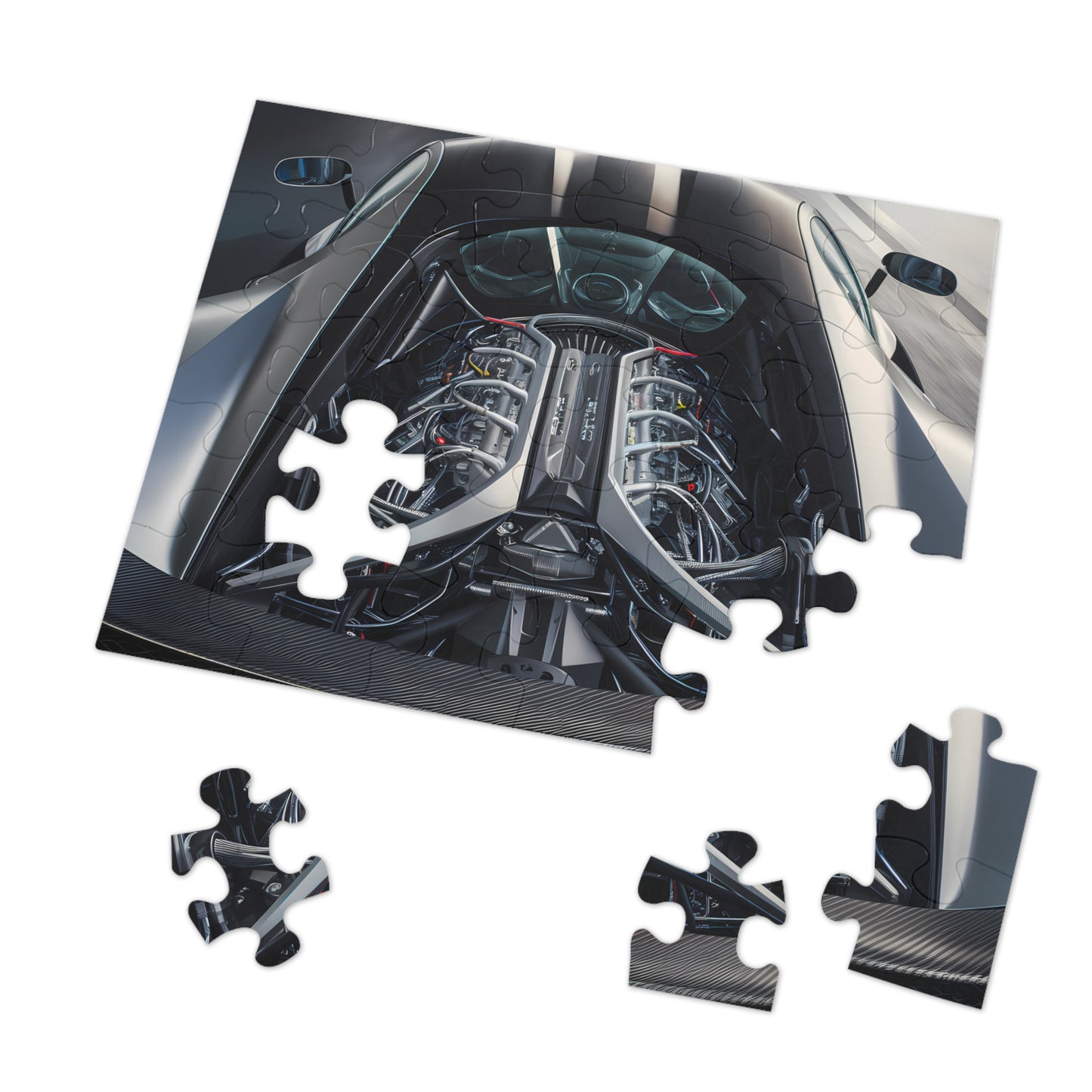 Hypercar Engine Reveal - Jigsaw Puzzle (30, 110, 252, 500,1000-Piece)