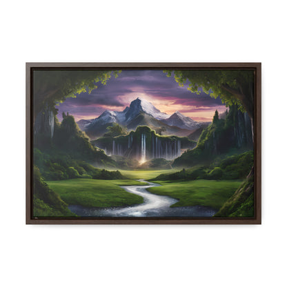 Loading Spinner in Progress - Gallery Canvas Wraps, Horizontal Frame