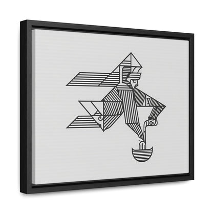 "The Water Bearer" - Gallery Canvas Wraps, Horizontal Frame