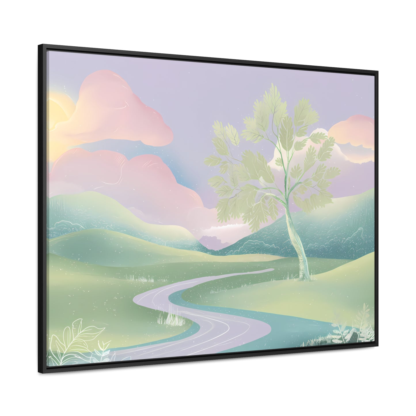 Whispers of Dawn - Gallery Canvas Wraps, Horizontal Frame