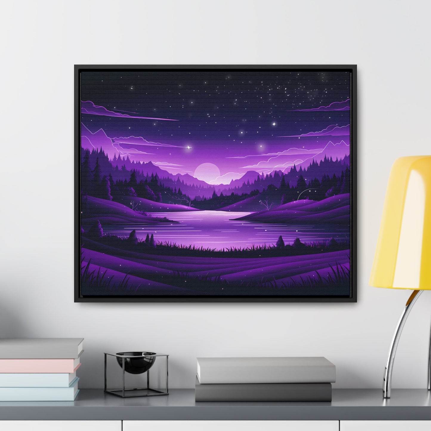 Twilight Serenity - Gallery Canvas Wraps, Horizontal Frame