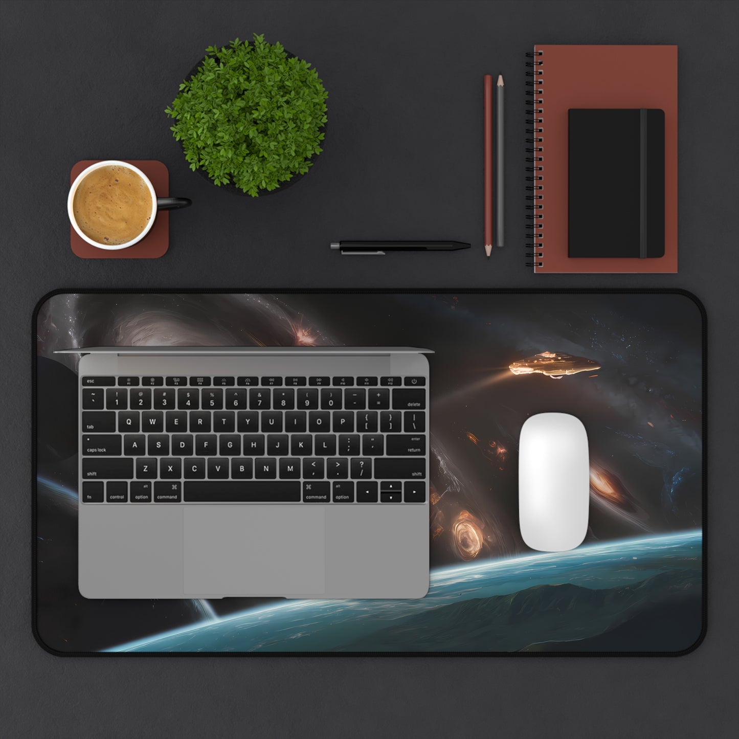 Galactic Convergence - Desk Mat