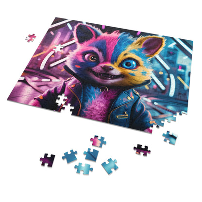 Neon Prowler - Jigsaw Puzzle (30, 110, 252, 500,1000-Piece)