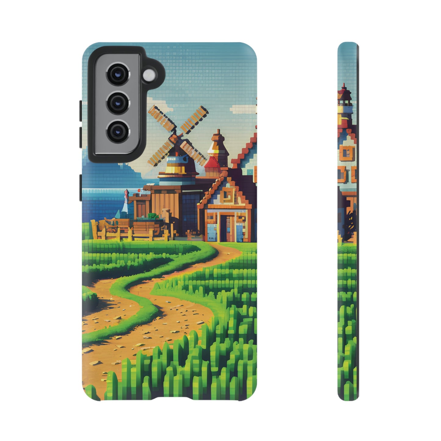 Pixel farming Village - Smartphone Tough Cases