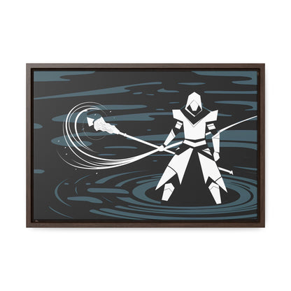 "Guardian of the Abyss" - Gallery Canvas Wraps, Horizontal Frame