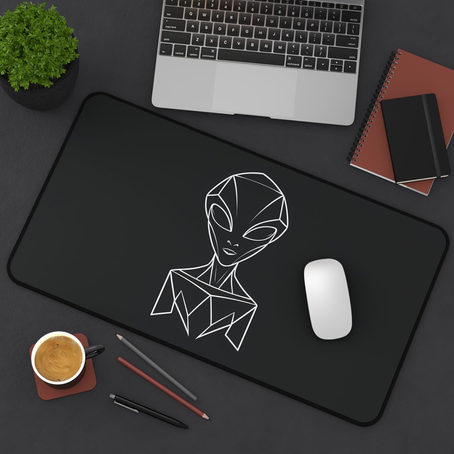 Celestial Elegance - Desk Mat