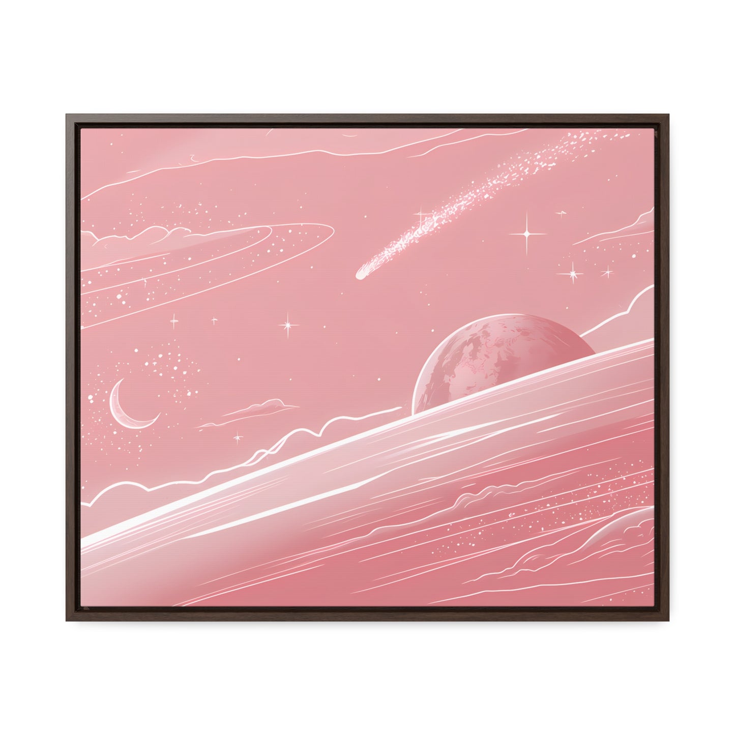 Celestial Dreamscape - Gallery Canvas Wraps, Horizontal Frame