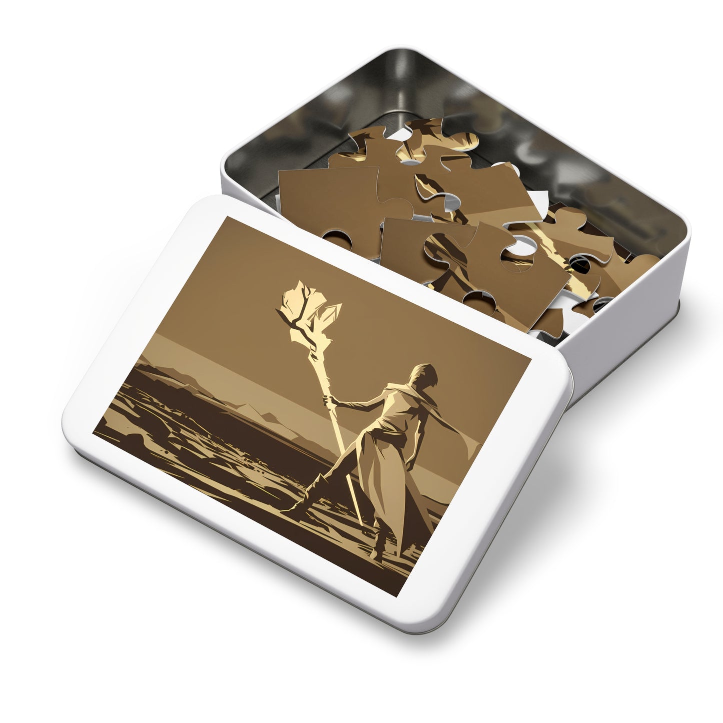Wanderer of the Desert Twilight - Jigsaw Puzzle (30, 110, 252, 500,1000-Piece)