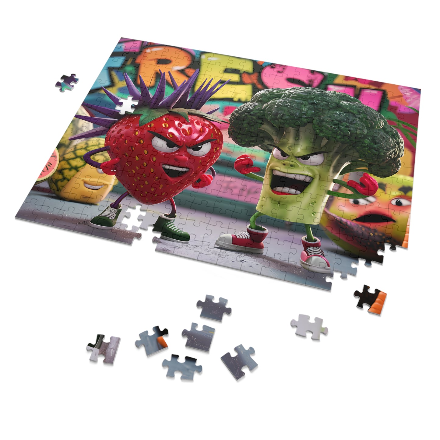 Fresh Rivals Showdown - Jigsaw Puzzle (30, 110, 252, 500,1000-Piece)