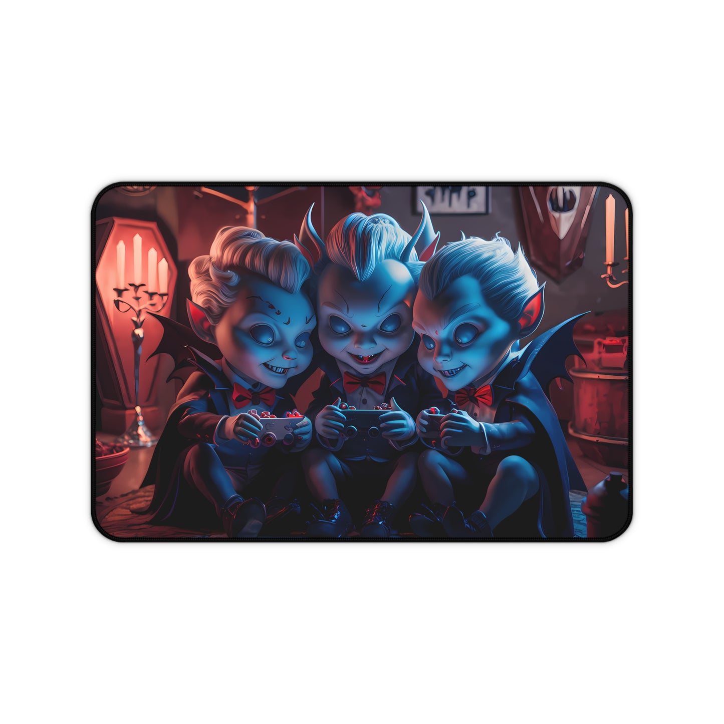 Midnight Gamers: The Little Vampires' Tournament - Desk Mat